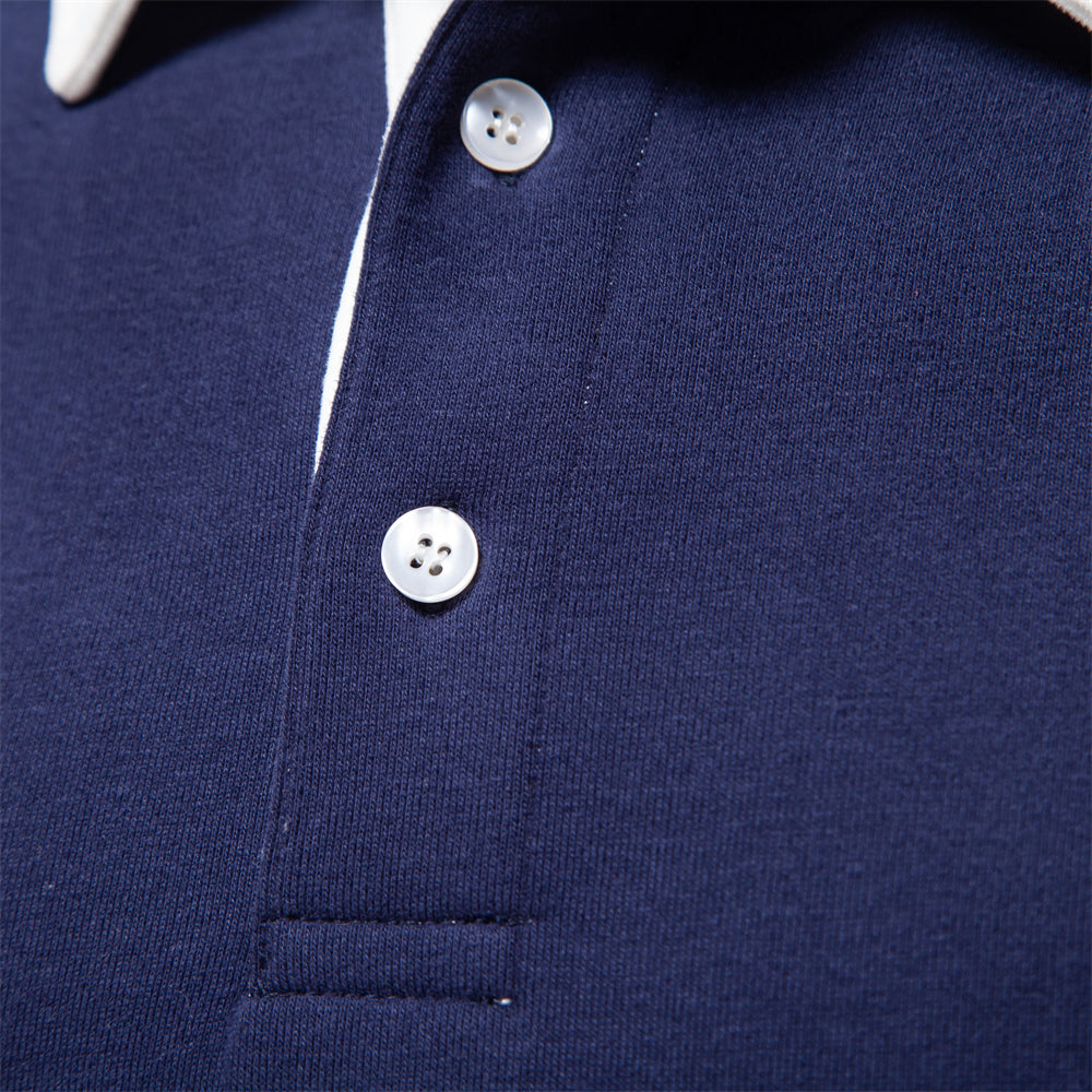 Myrick Polo Sweatshirt | Men's Polo Long-Sleeve Sweatshirt