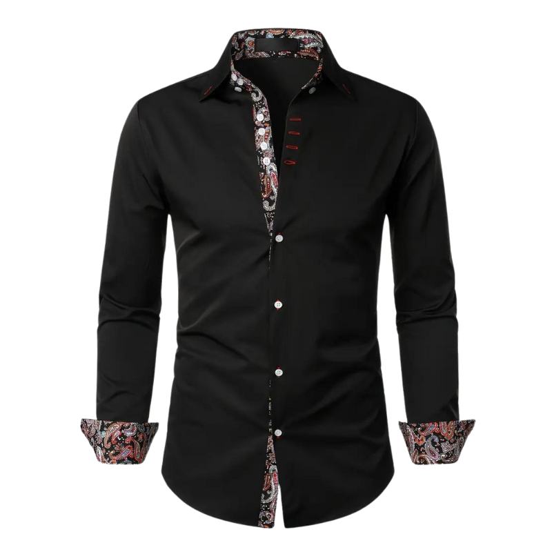 Navin Shirt | Men's Slim Fit Long Sleeve Shirt