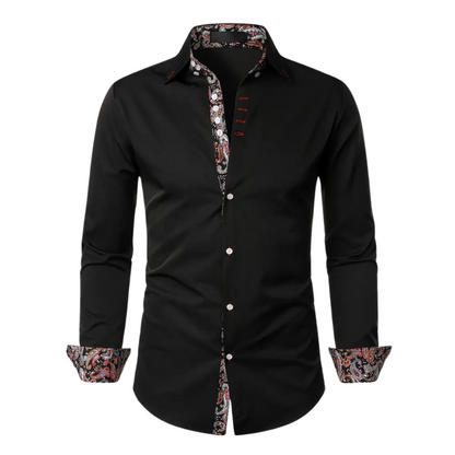 Navin Shirt | Men's Slim Fit Long Sleeve Shirt