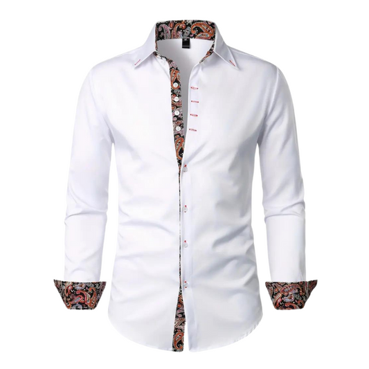 Navin Shirt | Men's Slim Fit Long Sleeve Shirt