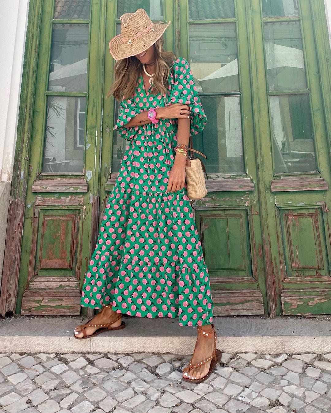 Celine Dress | Bohemian Maxi Dress