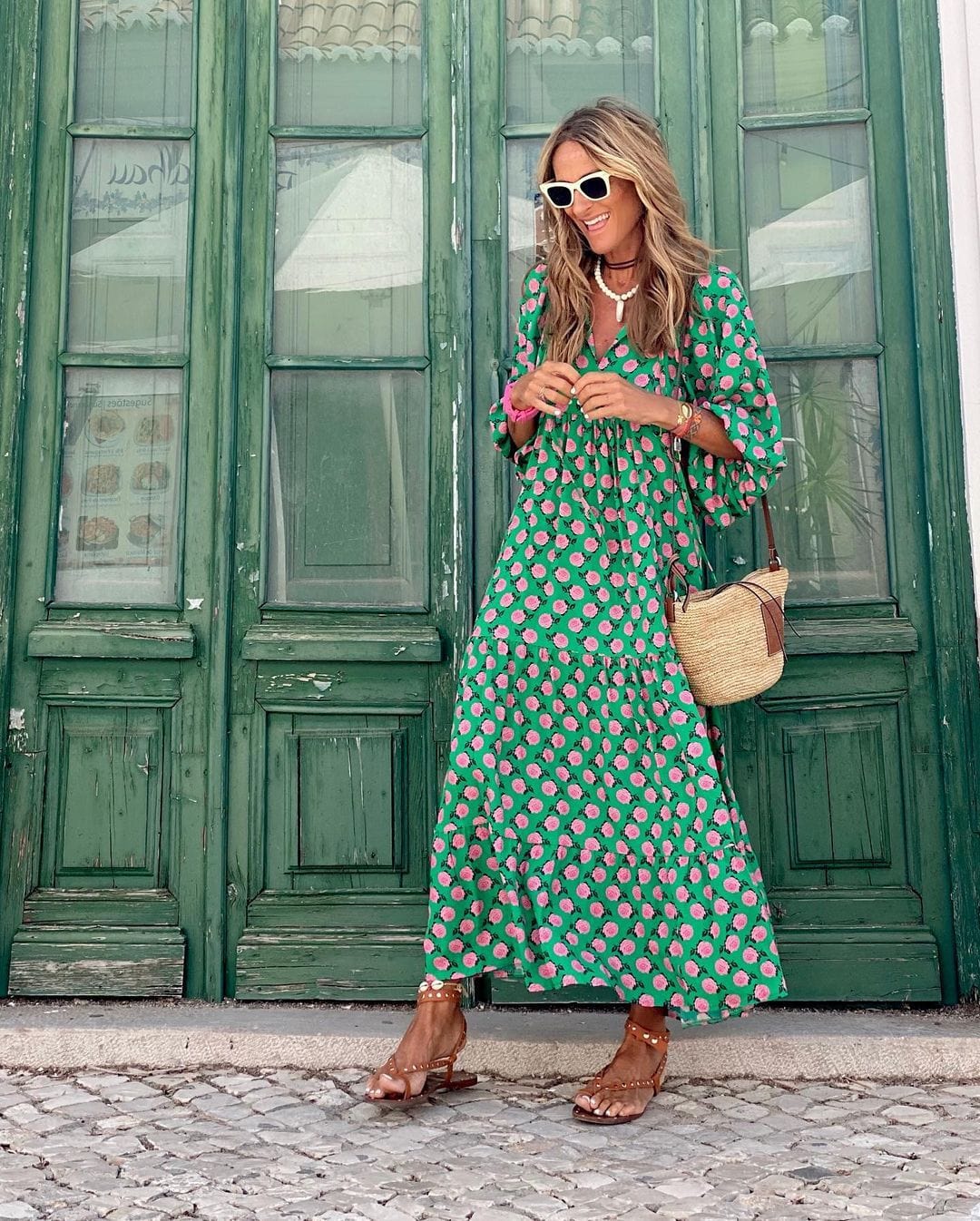 Celine Dress | Bohemian Maxi Dress