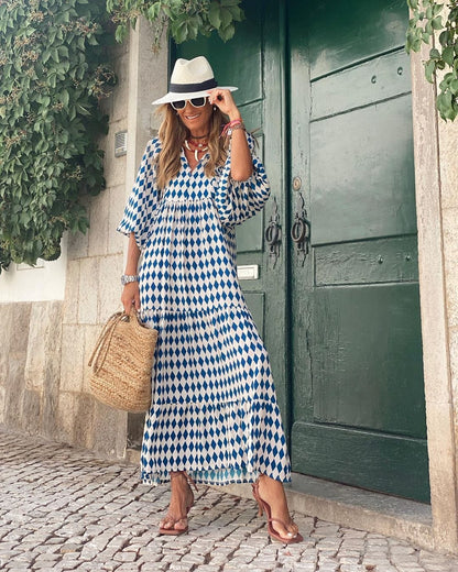 Celine Dress | Bohemian Maxi Dress