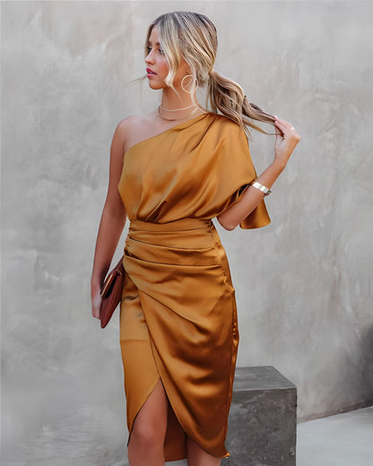 Alondra Dress | Women's One-Shoulder Party Dress