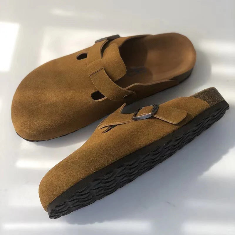 Desmond Slippers | Unisex Closed-Toe Slippers